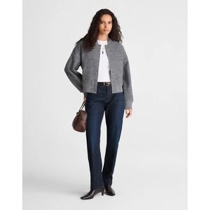 Madewell The Petite Dean Easy Straight Jean Soft Drape Foundry Wash Sz 30P